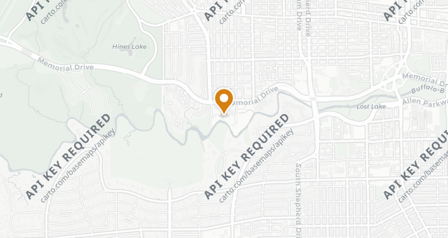 Map showing Brenner's Steakhouse On The Bayou