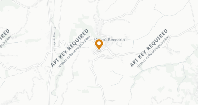 Map showing La Locanda dei Beccaria