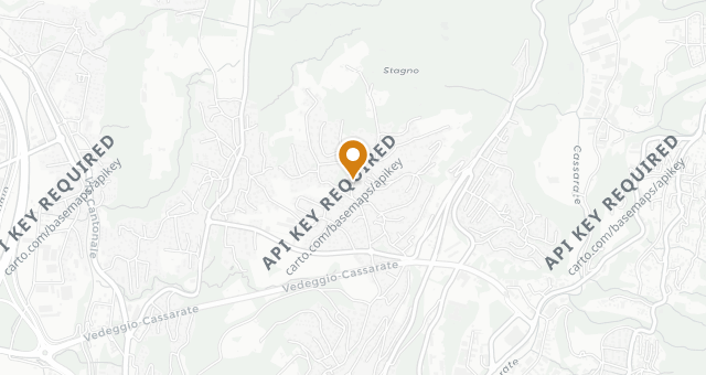 Map showing Osteria Del Centro