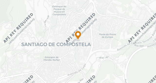 Map showing Pampín Bar