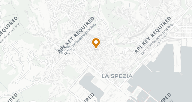 Map showing Osteria della Corte