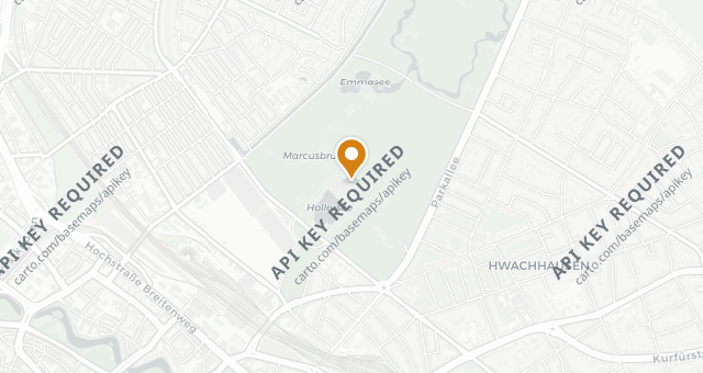 Map showing Park Restaurant