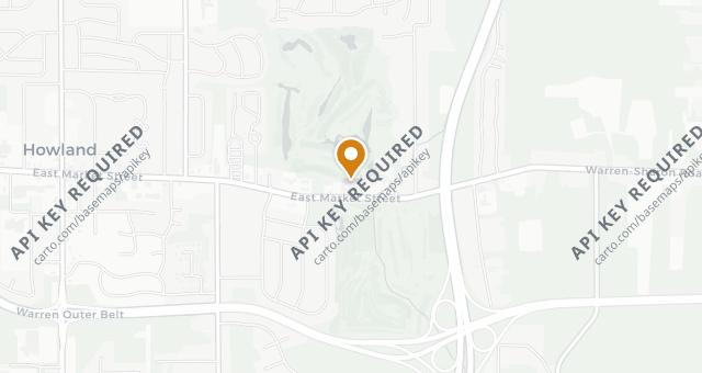 Map showing Gatsby's