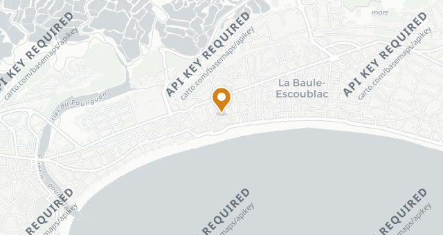 Map showing Fouquet's