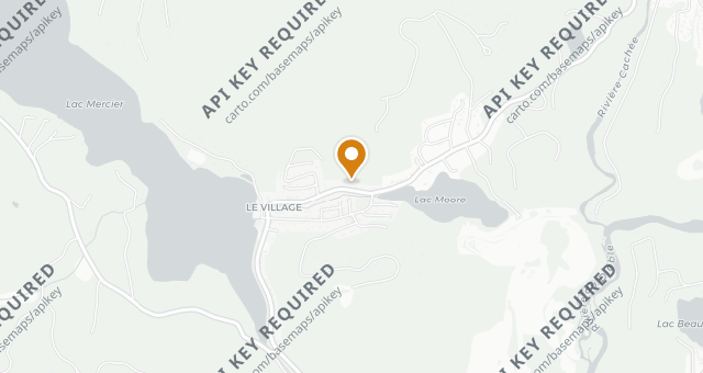 Map showing La Forge Bar & Grill