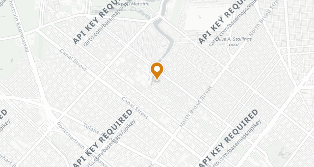 Map showing Parkway Bakery & Tavern