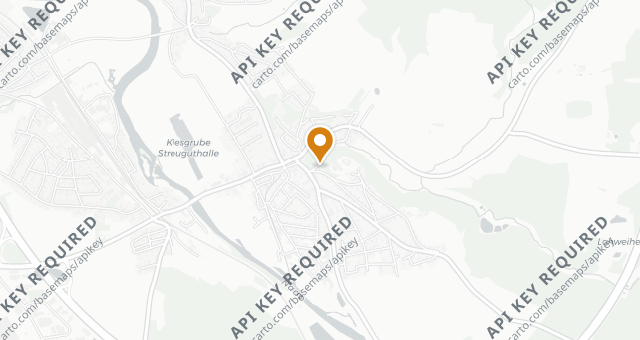 Map showing Restaurant Alter Pfarrhof