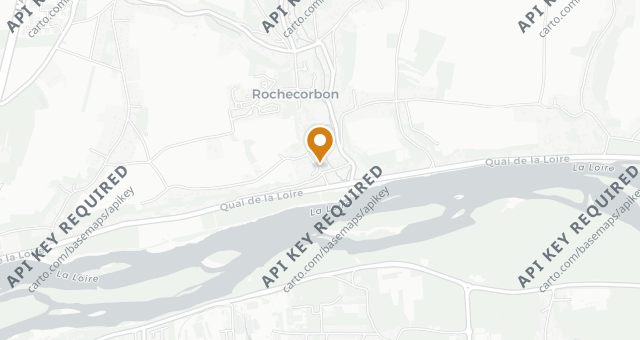 Map showing Café Corbon