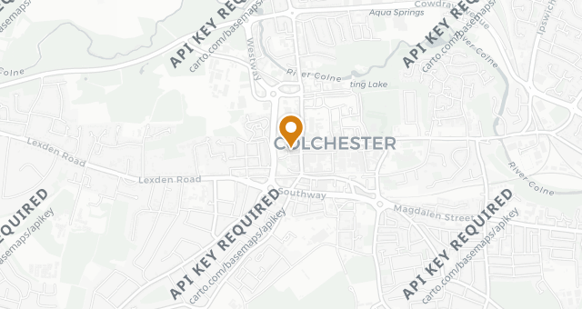 Map showing Church Street Tavern