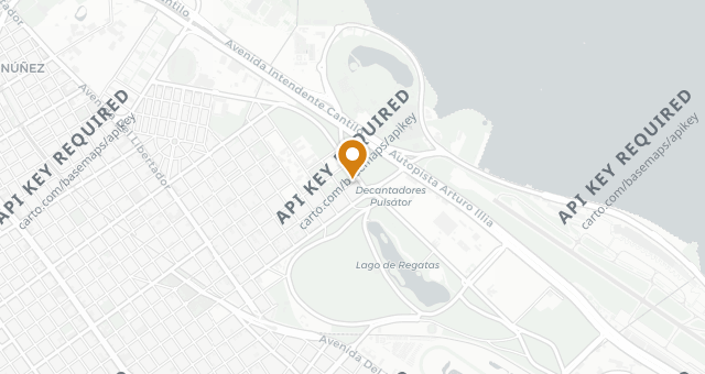 Map showing Narda Comedor