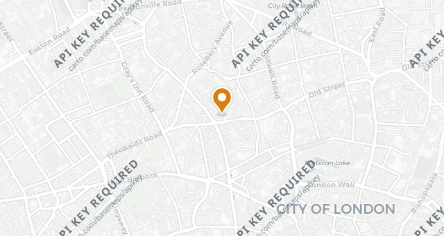 Map showing Sessions Arts Club