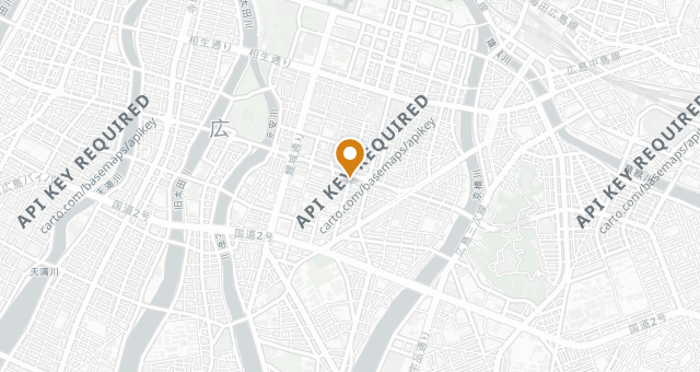 Map showing hiroto