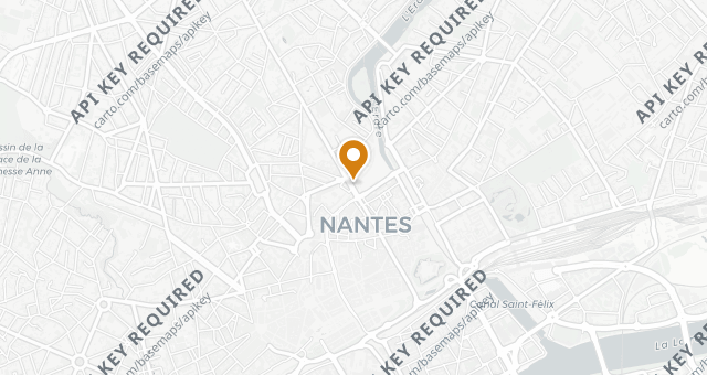 Map showing L'Océanide
