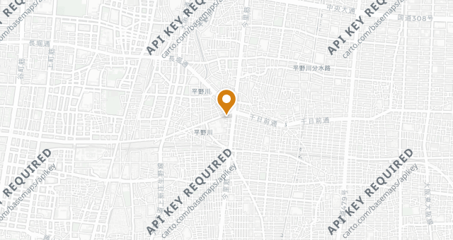 Map showing Shuko Osaka Manpukudou