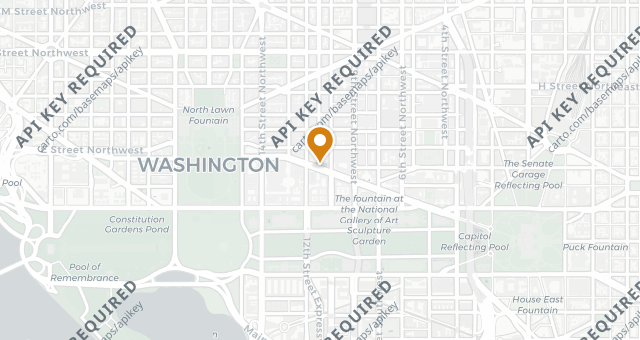 Map showing Sushi Nakazawa Washington DC