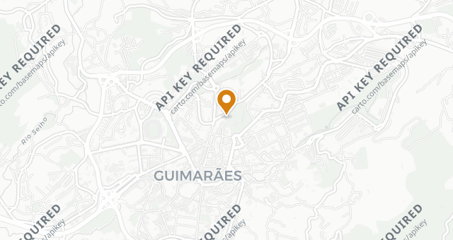 Map showing Cor de Tangerina