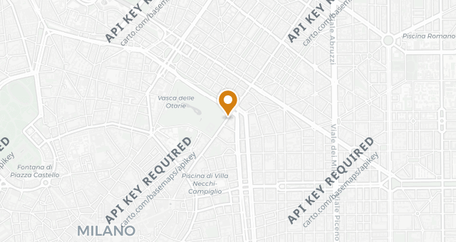 Map showing Andrea Aprea
