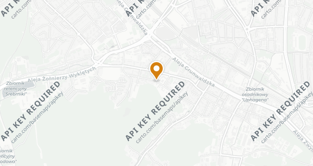 Map showing Villa Eva
