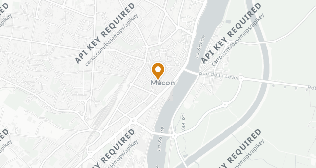Map showing Pierre