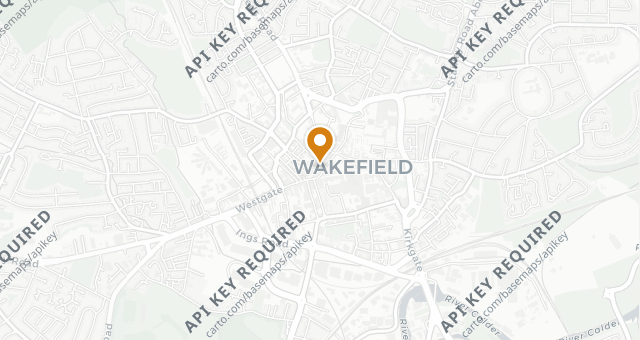 Map showing The Supper Club