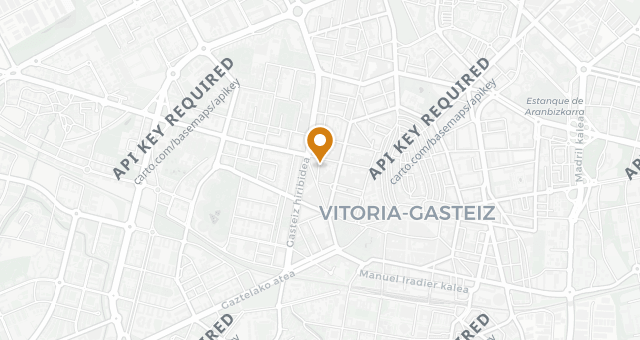 Map showing Andere