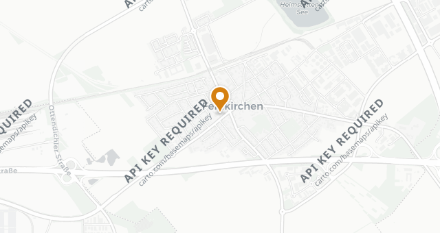 Map showing Restaurant Bauer