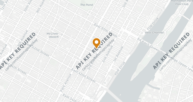 Map showing Empire Steak House