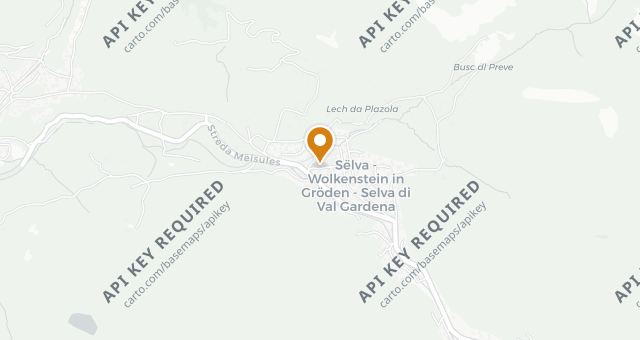 Map showing Nives