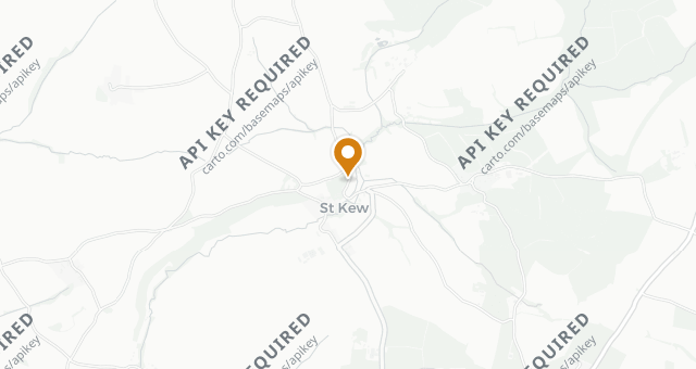 Map showing St Kew Inn