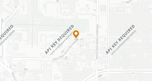 Map showing Del Frisco's Grille