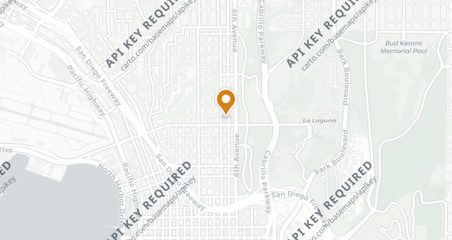 Map showing Mister A's