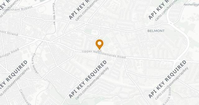 Map showing Cyprus Avenue