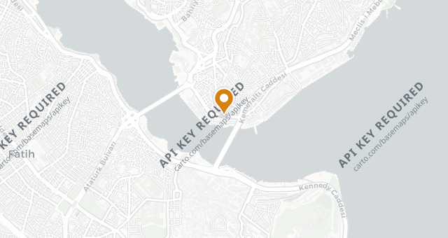 Map showing Ali Ocakbaşı Karaköy