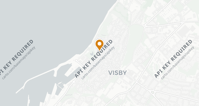 Map showing Värdshuset Lindgården