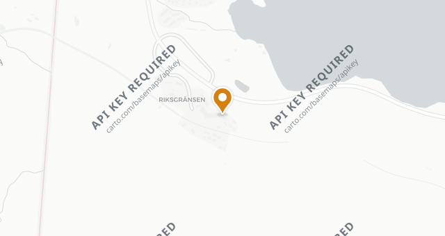 Map showing Niehku Mountain Villa – Restaurang
