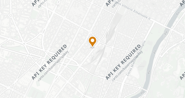Map showing Al Gatto Nero