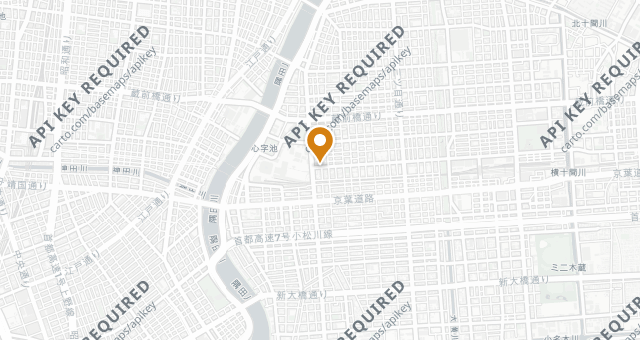 Map showing Hosokawa