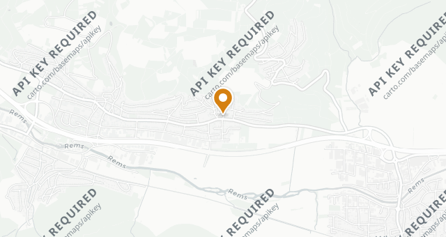 Map showing Restaurant Lamm Hebsack