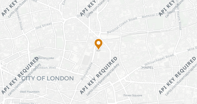 Map showing Galvin Bistrot & Bar