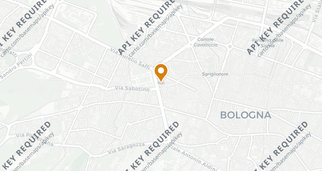 Map showing Posta