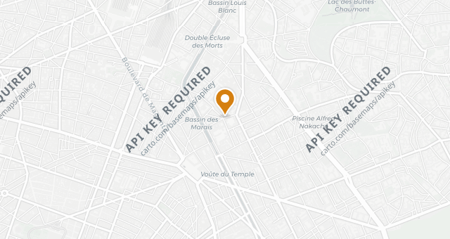 Map showing Le Petit Cambodge