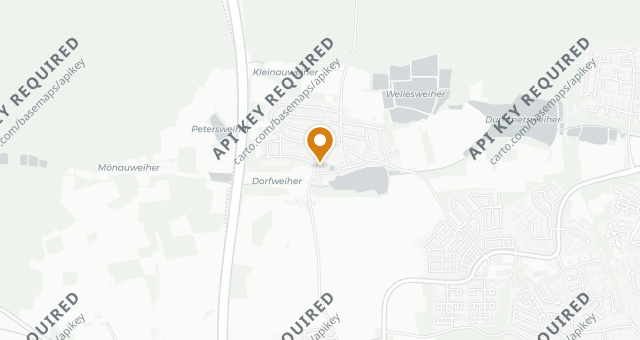 Map showing Polster Gourmet-Restaurant