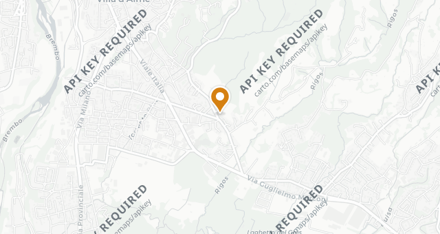 Map showing Osteria della Brughiera
