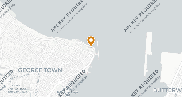Map showing Kota Dine & Coffee (Fort Cornwallis)