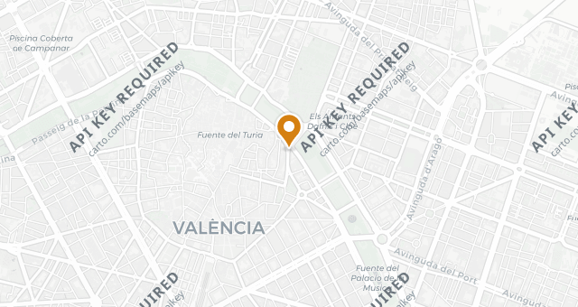 Map showing Lienzo