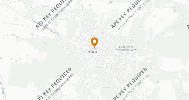 Map showing Terraza Carmona
