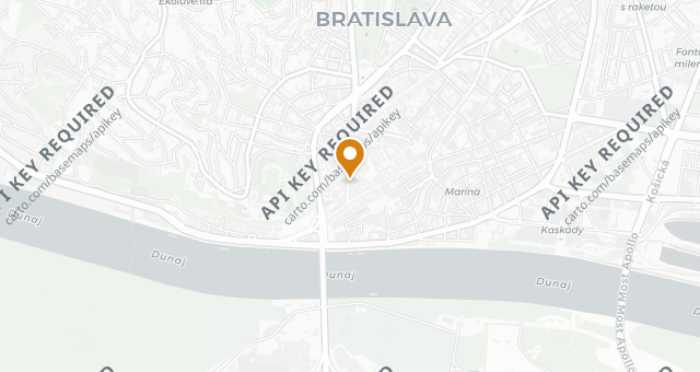 Map showing Gatto Matto Ventúrska