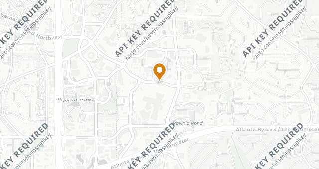 Map showing The Capital Grille