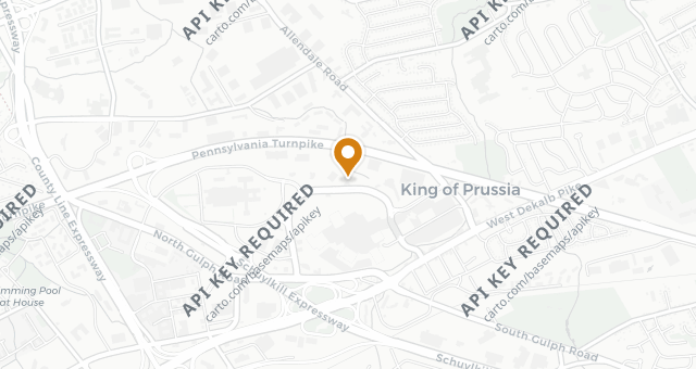 Map showing The Capital Grille