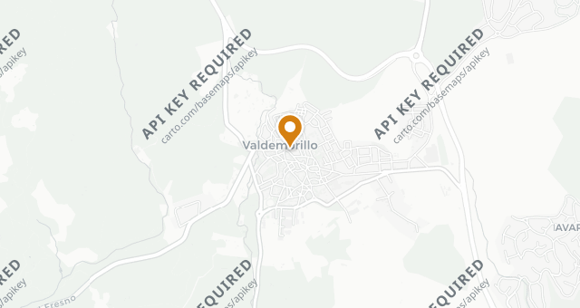 Map showing La Casa de Manolo Franco